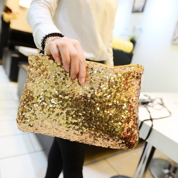 Sequin bling clutches - Picture 1 of 4