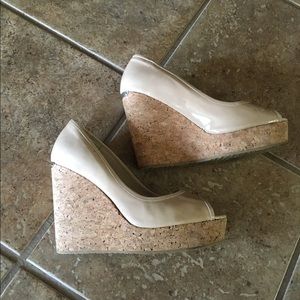 Authentic jimmy choo wedges