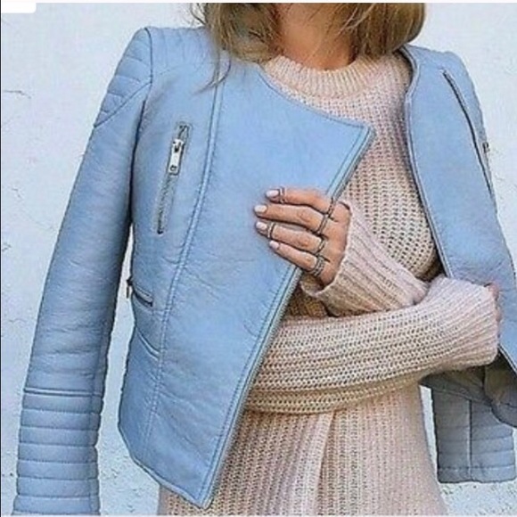 Zara Faux Leather Jacket