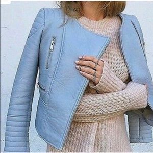 Zara Faux Leather Jacket