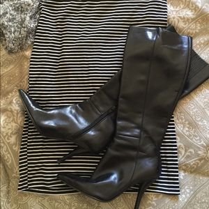 Skirt/pencil skinny Black & white with stretch 💕