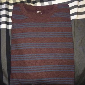 Men's long sleeve crew neck shirt