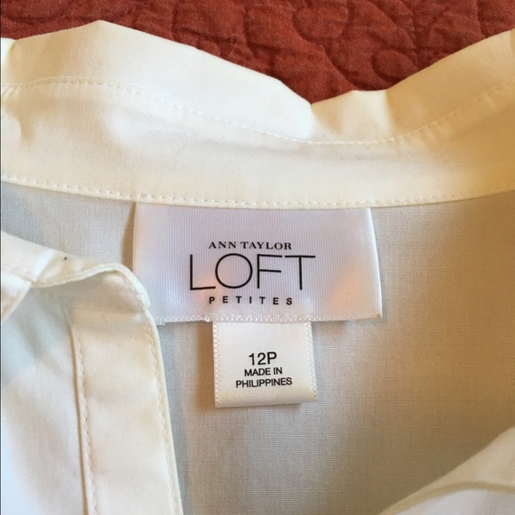 White collared tank - Picture 3 of 3