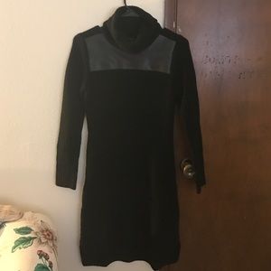 XSP Ann Taylor black sweater dress