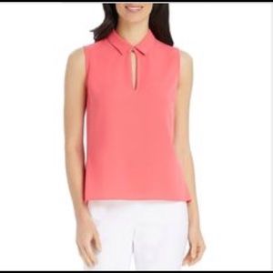 Ellen Tracy sleeveless blouse in watermelon