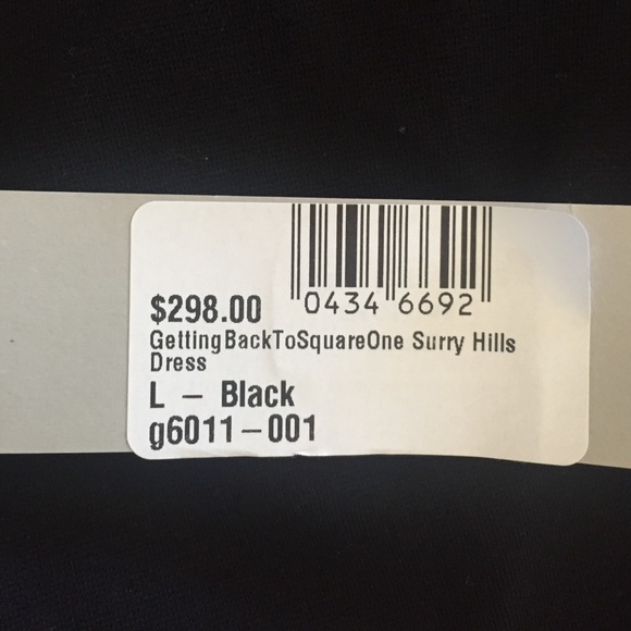 Beautiful GETTING BACK TO SQUARE ONE dress, sz. L. - Picture 4 of 4