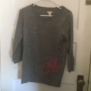 Bike sweater from jcrew