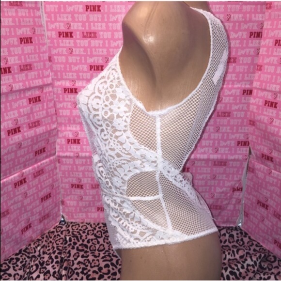 Vs lingerie keyhole teddy Lace bodysuit one piece - Picture 4 of 4