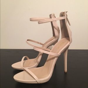 Nude sandals