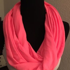 Infinity Scarf - Neon Pink Color