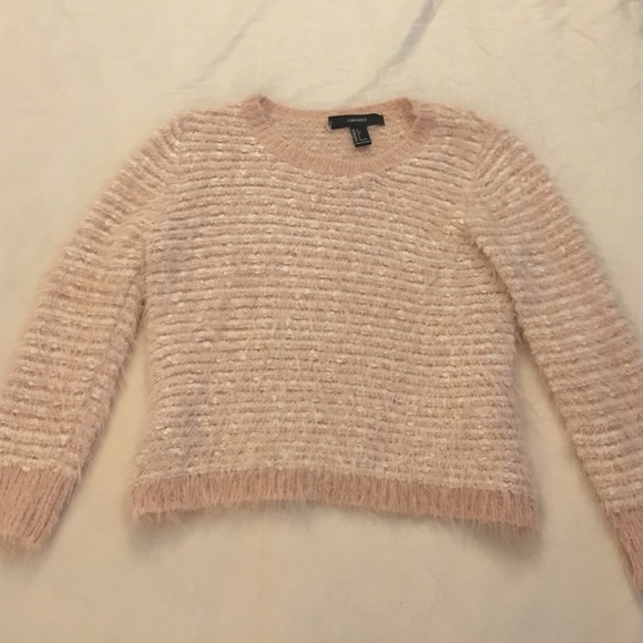 Gorgeous pink fuzzy sweater