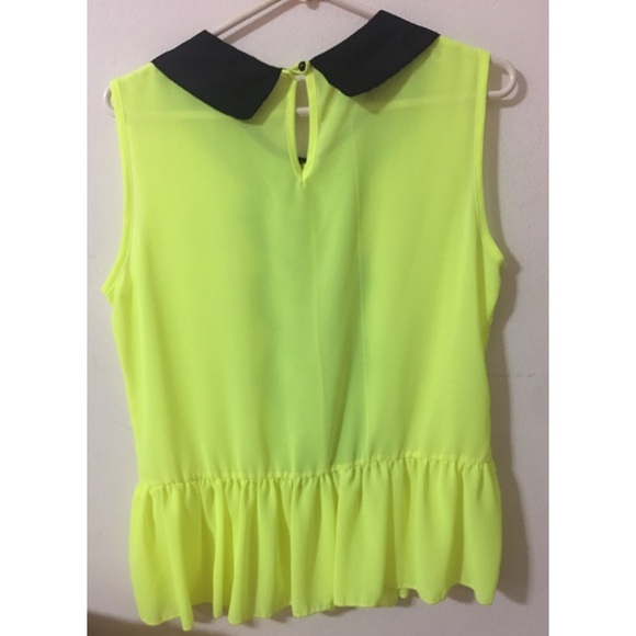 Lili Collection Neon Fun Blouse - Picture 2 of 2