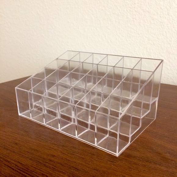 Acrylic 24 Lipstick Holder Organizer
