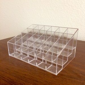 Acrylic 24 Lipstick Holder Organizer
