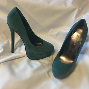 Bakers suede real heels