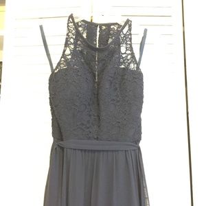 Kennedy Blue, full length gown