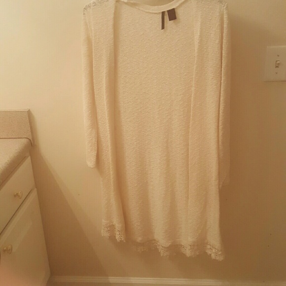 Boho Long Lace Cardigan