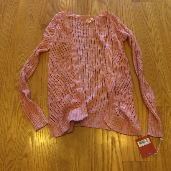 Knitted Pink Cardigan