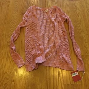 Knitted Pink Cardigan