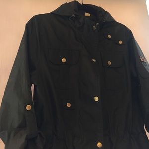 Barbour lightweight jacket olive green