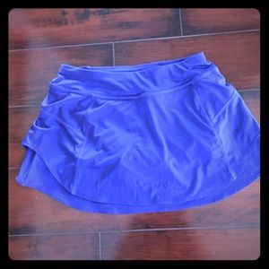 Royal blue Athleta running skort