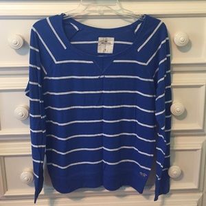 Striped long sleeve tee