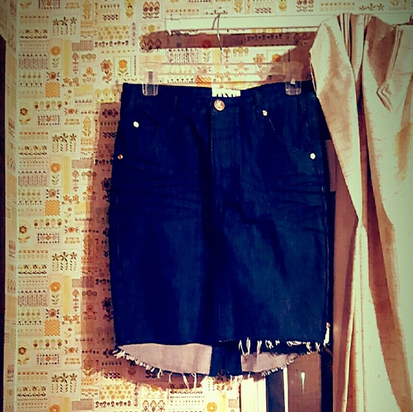 One Teaspoon Denim Skirt