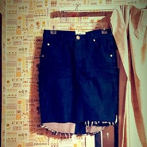 One Teaspoon Denim Skirt