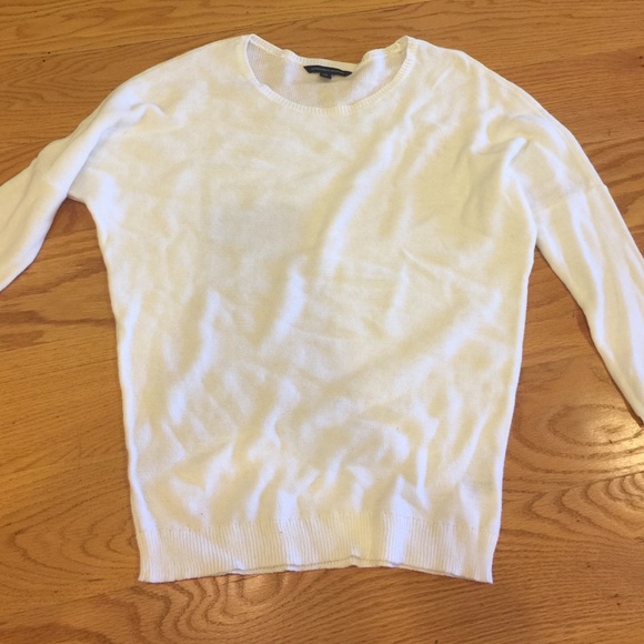 White Knitted Sweater