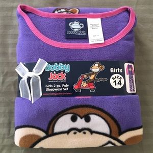 BNWT Girls Bobby Jack Sleepwear Set