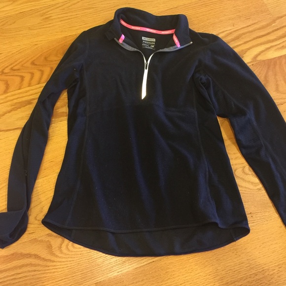 New Balance Quarter Zip Black Fleece