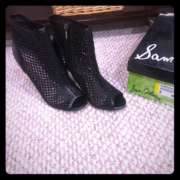 Sam Edelman booties. Black. Size 8. Brand new. NWT