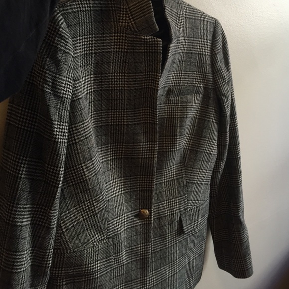 Jcrew Herringbone check wool Regent blazer NWOT
