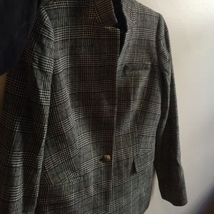 Jcrew Herringbone check wool Regent blazer NWOT