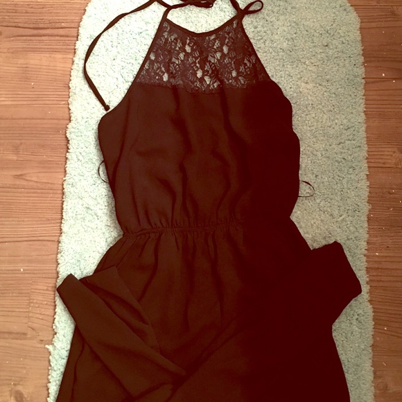 Black lace romper - Picture 1 of 1