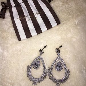Diamond earrings NWT
