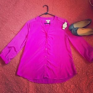 Purple blouse