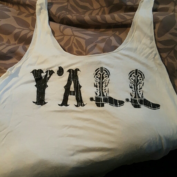 Ya'll tank.  Never worn - Picture 1 of 1