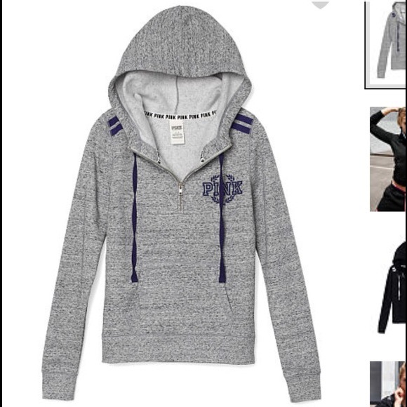 VS Pink Perfect Half Zip