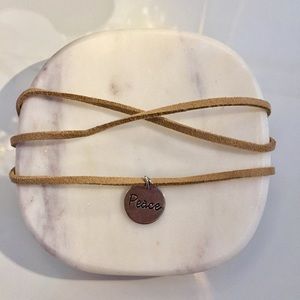 ✨modern choker with pendant✨