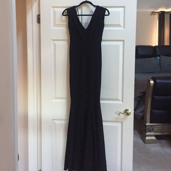black formal dress