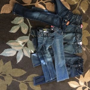 Lot of size 6 girls old navy jeans