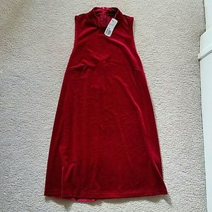 Velvet swing dress