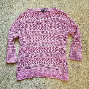 Crochet Sweater with 3/4 length sleeves