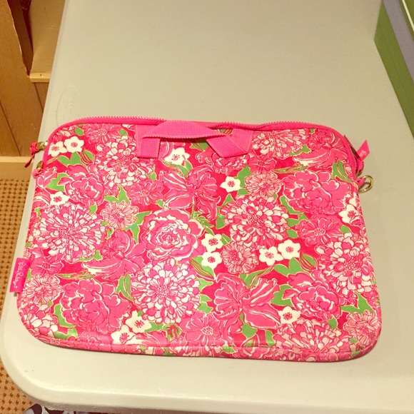 Laptop Sleeve, Seaing Things - Coastal Cottage Lilly laptop case