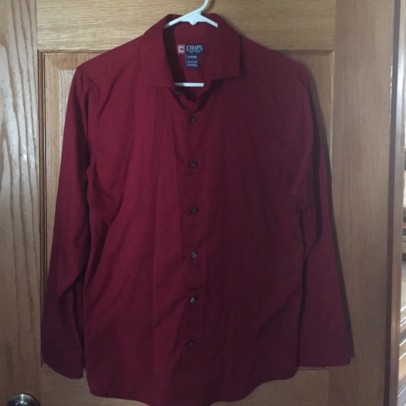 Boys red dress shirt! Size 14-16.