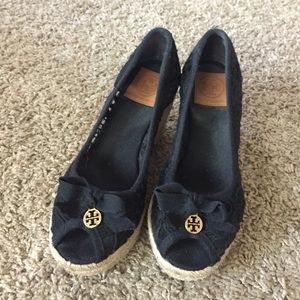 Tory Burch Jackie Wedge Espadrilles