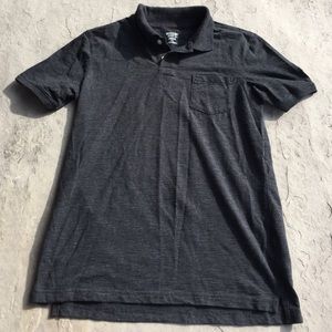 Mossimo Athletic Fit Grey Polo