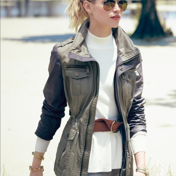 MICHAEL Michael Kors Jackets & Blazers - MICHAEL Michael Kors Waxed Cotton Field Jacket