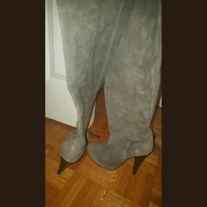 Thigh high suede Aldo boots